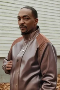 Anthony Mackie Leather Jacket