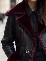 Womens-Black-Genuine-Sheepskin-Jacket-with-Burgundy-Shearling-Collar-Cuffs-Elegant-Winterwear-2.jpeg