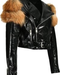 Womens-Black-Shearling-Faux-Fur-Fluffy-Sleeves-Leather-Jacket-4.jpg