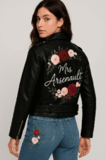 ack view of bridal jacket