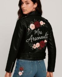 ack view of bridal jacket