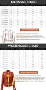 everlastleathersizechart