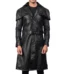 Black Leather Long Coat