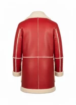 J.K. Simmons Red One Leather Coat