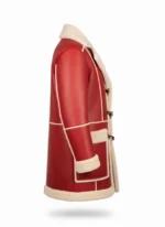 J.K. Simmons Red One Leather Coat