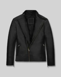 Men’s Black Biker Leather Jacket