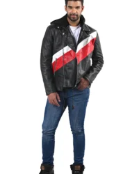 Men’s Black Leather Jacket – Stylish & Durable