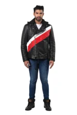 Men’s Black Leather Jacket – Stylish & Durable
