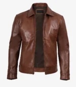 Men’s Brown Leather Jacket