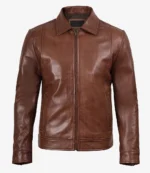 Men’s Brown Leather Jacket
