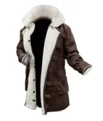Men’s Shearling Leather Coat