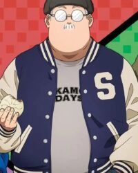 Sakamoto Days Taro Sakamoto Style Varsity Jacket