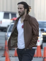 Keanu Reeves John Wick Leather Jacket