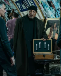 Lawrence Fishburne John Wick 4 Wool Coat